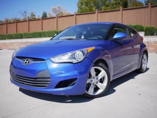 2013 Hyundai Veloster Base W/Black VIN: KMHTC6AD4DU095147 Lot: 41171947