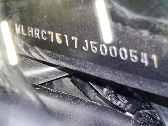 2018 HONDA CB650 F - MLHRC7517J5000541