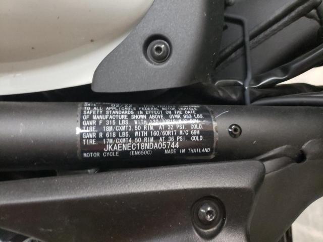 2022 KAWASAKI EN650 C - JKAENEC18NDA05744