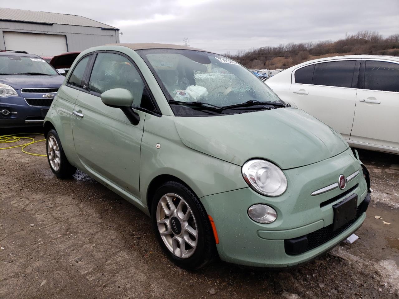 2015 Fiat 500 Pop vin: 3C3CFFDR3FT528493