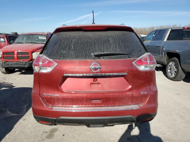  NISSAN ROGUE 2016 Червоний