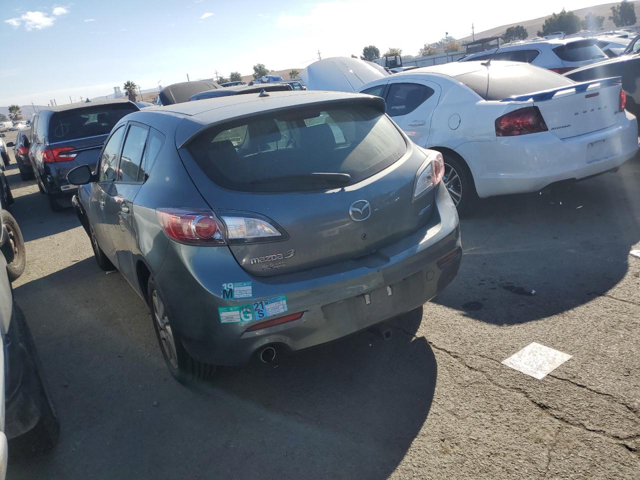 2013 Mazda 3 I vin: JM1BL1L70D1735446