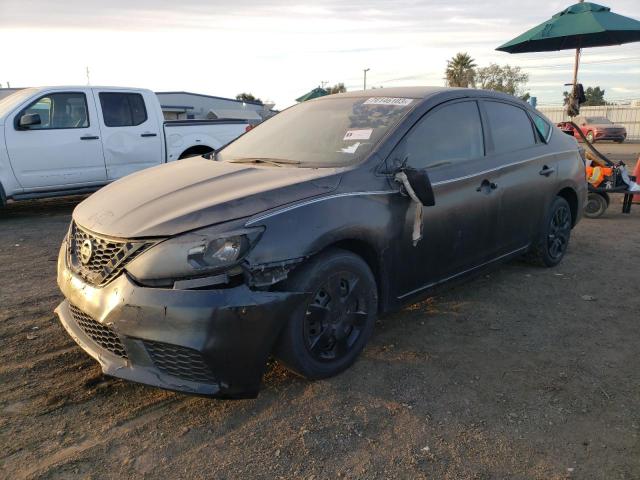  NISSAN SENTRA 2017 Чорний