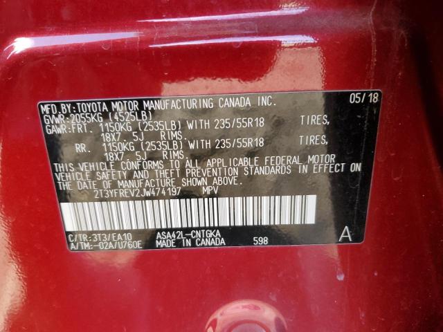 2018 TOYOTA RAV4 LIMIT - 2T3YFREV2JW474197