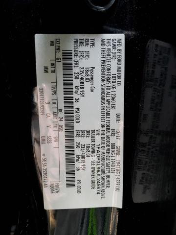 1FADP3L96JL245674 Ford FOCUS ST