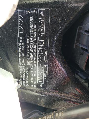 2022 BMW S 1000 RR - WB10E2309N6F49645