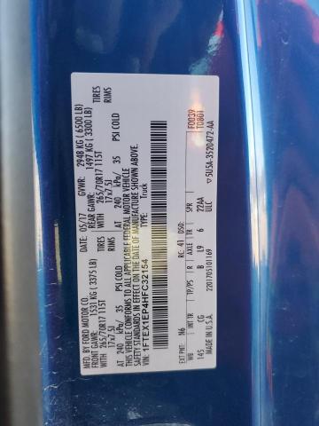 2017 FORD F150 SUPER - 1FTEX1EP4HFC32154