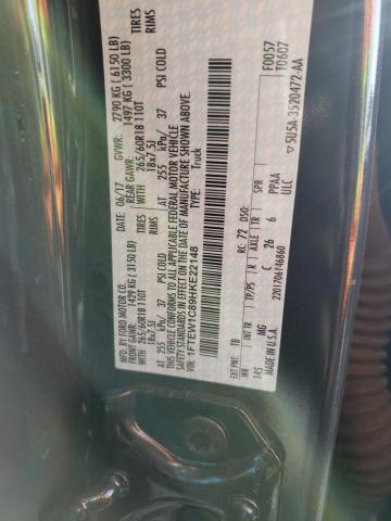1FTEW1C89HKE22148 Ford F150 Supercrew