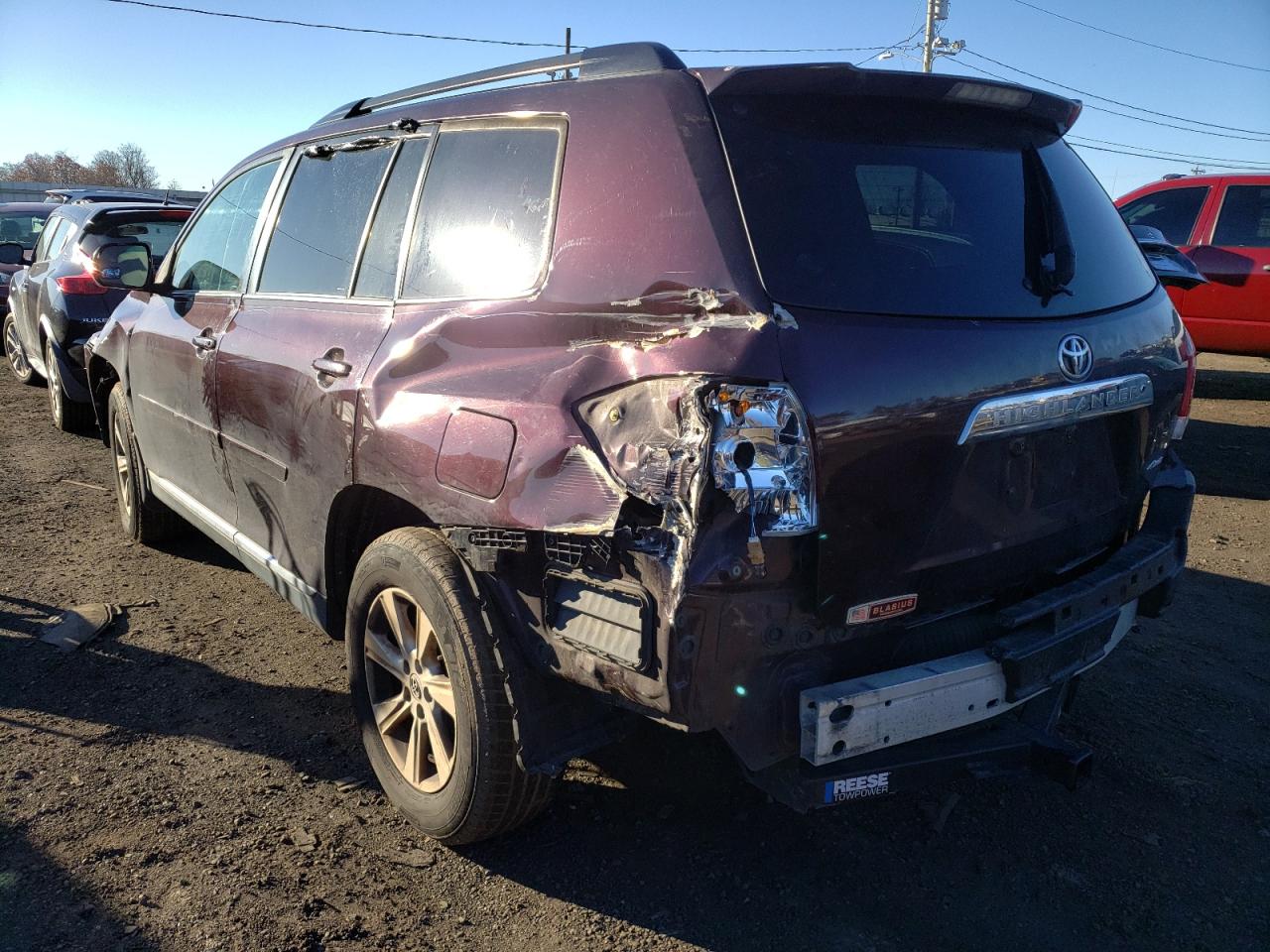 2012 Toyota Highlander Base vin: 5TDBK3EH9CS136552