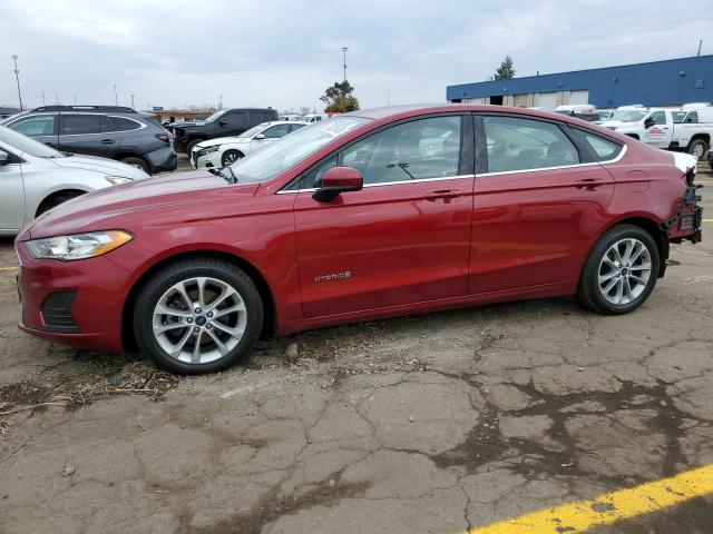Lot #2359030991 2019 FORD FUSION SE salvage car