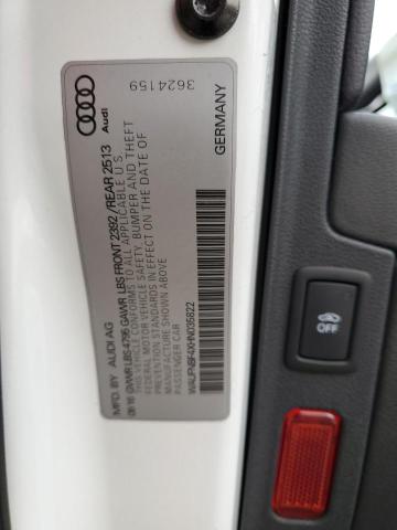 2017 AUDI A4 PRESTIG - WAUFNBF4XHN035822