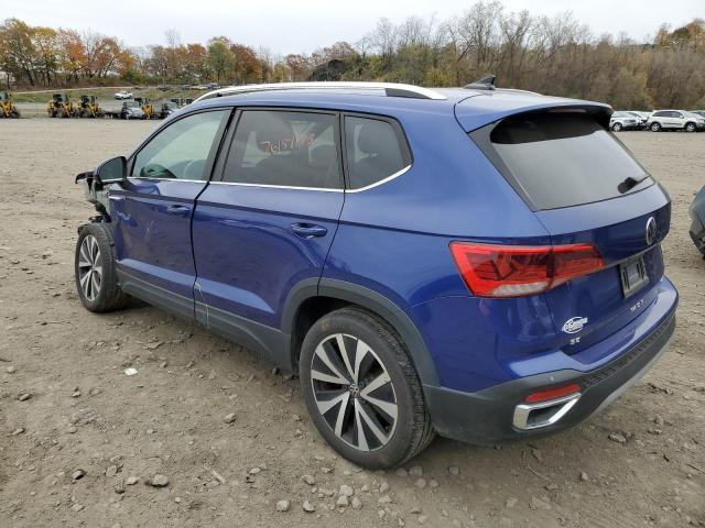 VOLKSWAGEN TAOS SE IQ 2022 blue  gas 3VVLX7B2XNM048322 photo #3