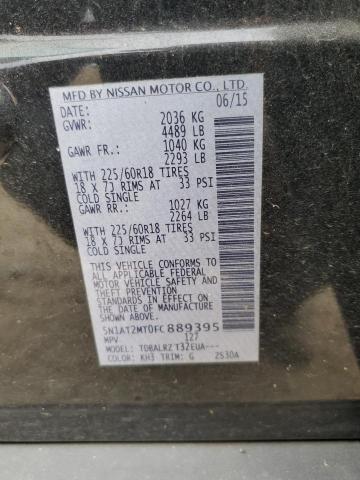 2015 NISSAN ROGUE S - 5N1AT2MT0FC889395