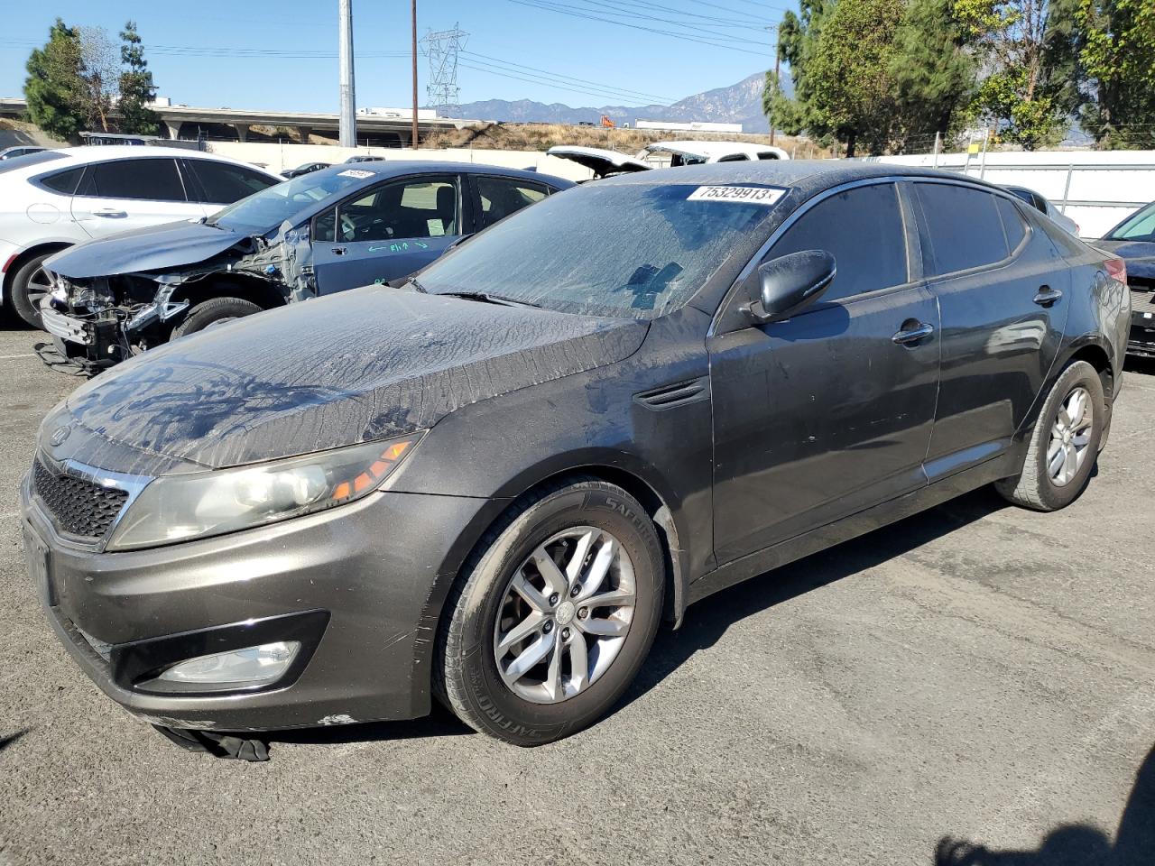 2012 Kia Optima Lx vin: 5XXGM4A70CG084832