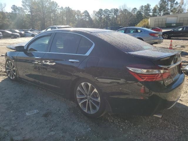 HONDA ACCORD 2015 Чорний