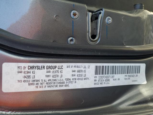 2013 Dodge Dart Limited VIN: 1C3CDFCH2DD711207 Lot: 75510963