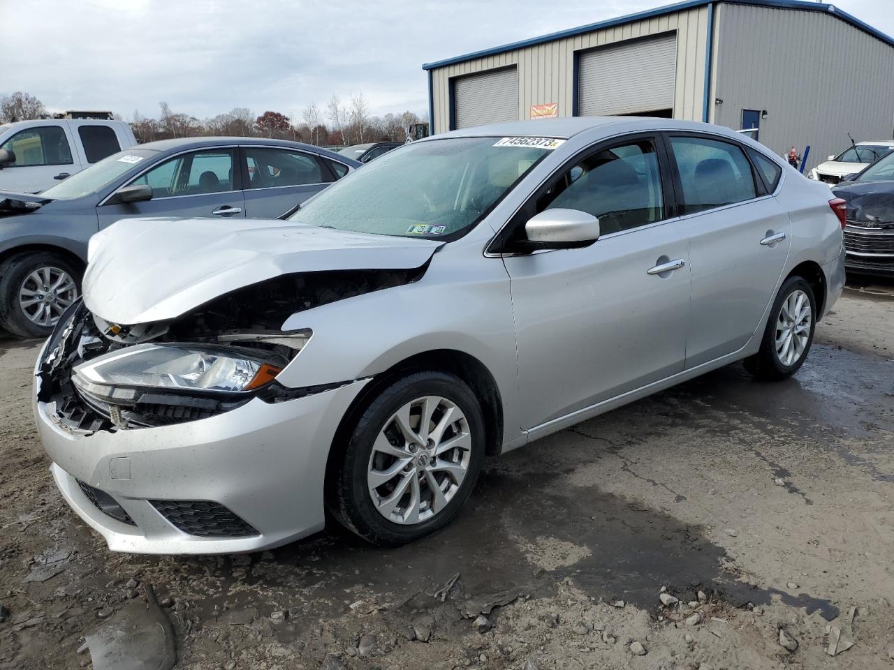 2019 Nissan Sentra S vin: 3N1AB7AP1KY372283