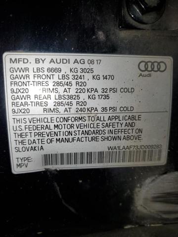 Lot #2199846122 2018 AUDI Q7 PREMIUM salvage car