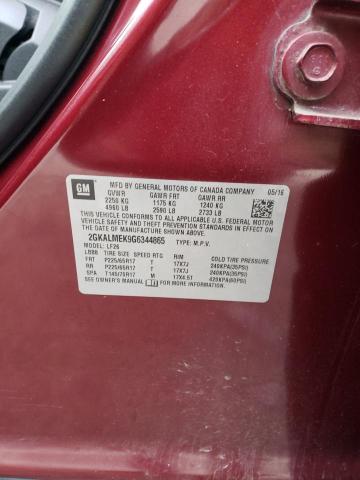 2GKALMEK9G6344865 GMC Terrain Sle