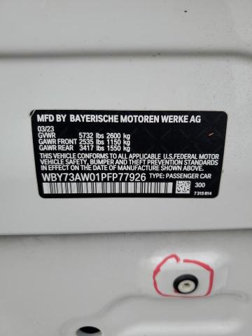 2023 BMW I4 EDRIVE4 WBY73AW01PFP77926