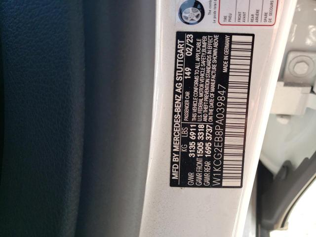 2023 MERCEDES-BENZ EQS SEDAN W1KCG2EB8PA039847