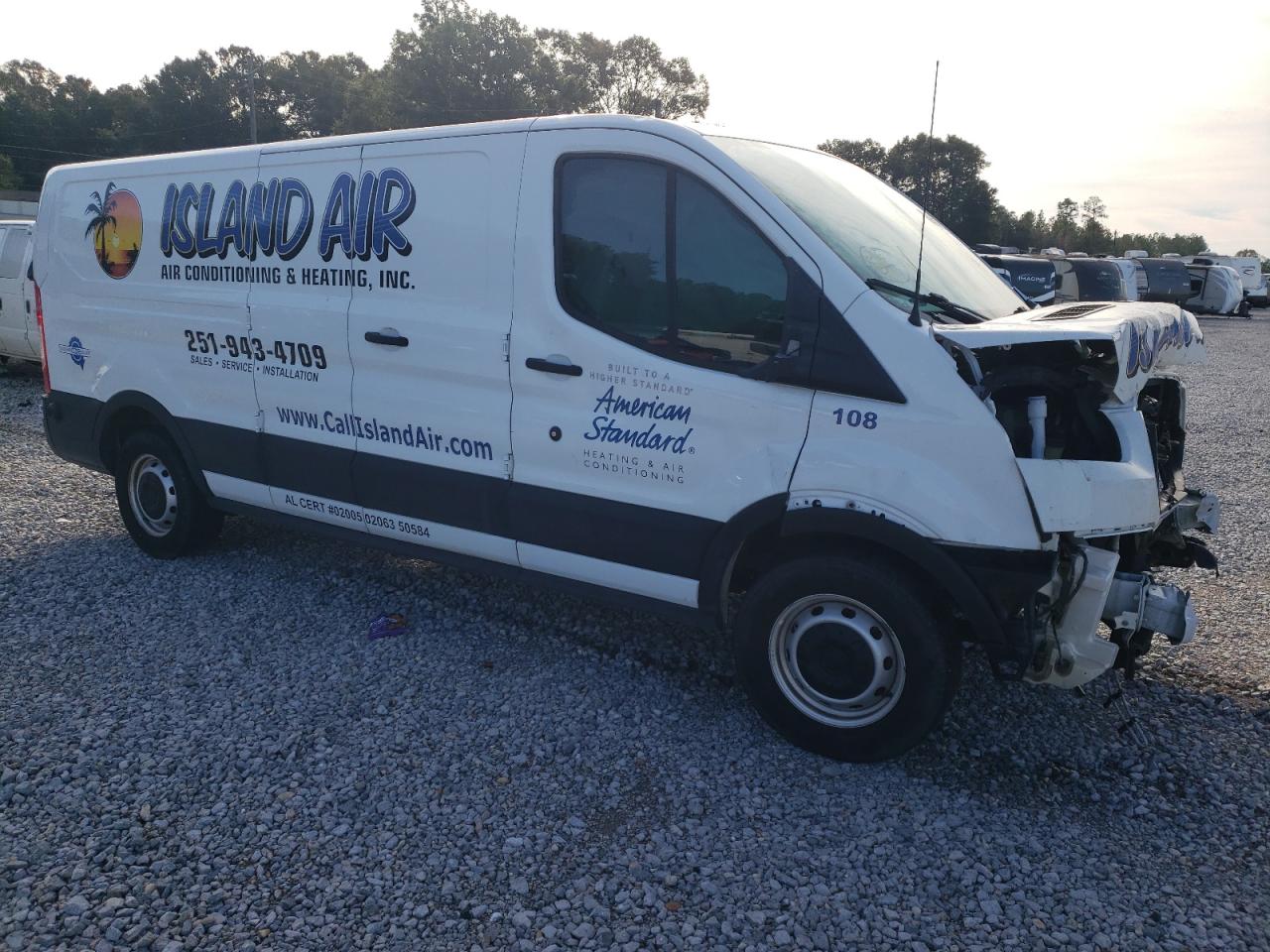 VIN: 1FTYE9ZM6KKB11318 2019 FORD TRANSIT