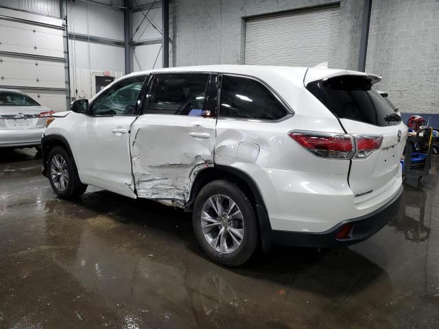 VIN 5TDBKRFH0FS222810 2015 Toyota Highlander, LE no.2