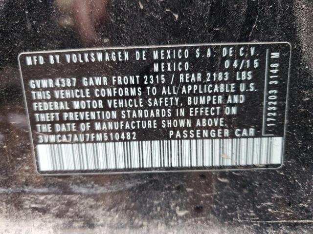 2015 VOLKSWAGEN GOLF SPORT - 3VWCA7AU7FM510482