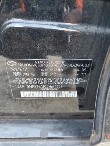 5NPE24AF2JH674682 | 2018 HYUNDAI SONATA SE