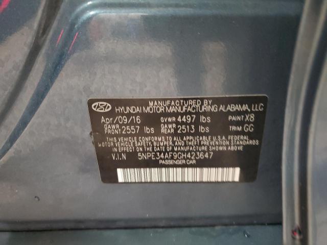 2016 HYUNDAI SONATA SPO - 5NPE34AF9GH423647
