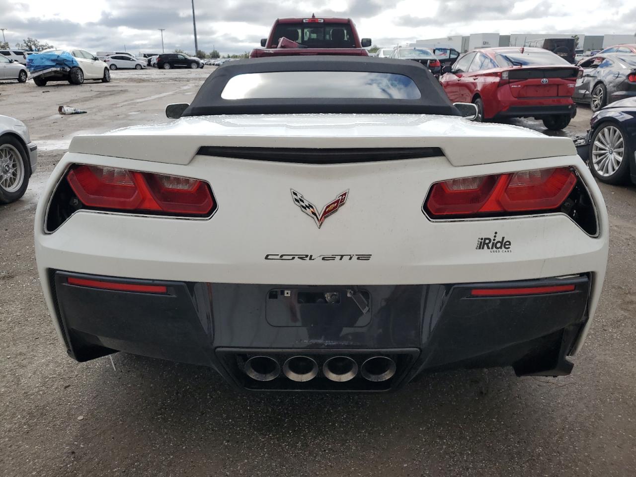 VIN 1G1YB3D77K5119197 Chevrolet Corvette S 2019 6