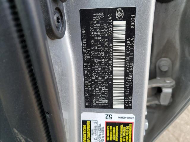 2022 TOYOTA CAMRY NIGH - 4T1S11AK6NU632556