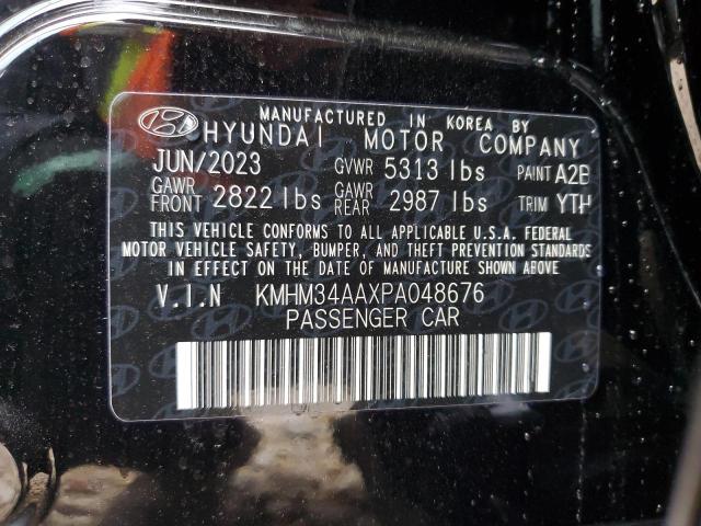 2023 HYUNDAI IONIQ 6 SE KMHM34AAXPA048676