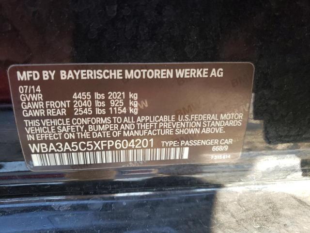 WBA3A5C5XFP604201 | 2015 BMW 328 I