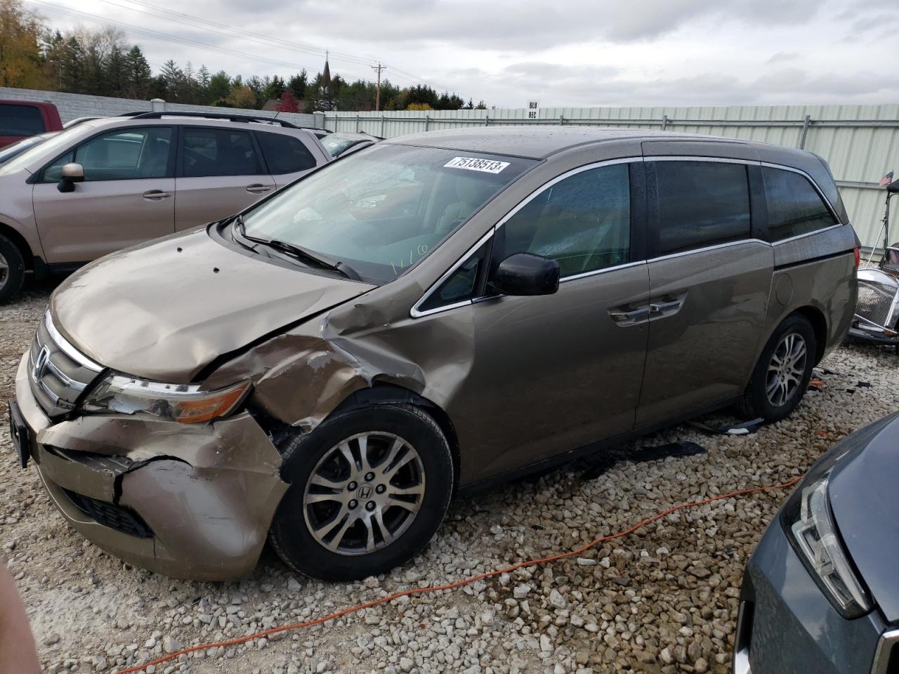 2012 Honda Odyssey Ex vin: 5FNRL5H46CB089100