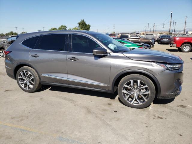 5J8YD9H44NL002859 Auction: COPART Lot: 75087943 Location: CA - LOS ANGELES 5J8YD9H44NL002859 ACURA MDX 2022 GRAY Photo 4