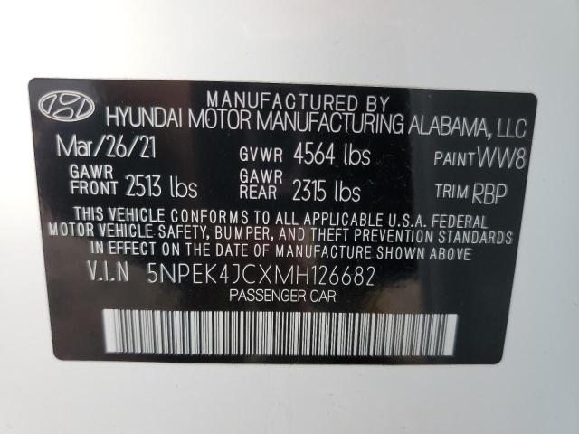 5NPEK4JCXMH126682 | 2021 HYUNDAI SONATA N L