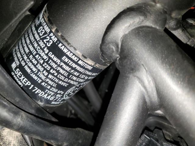 2023 KAWASAKI EX650 P - ML5EXEP17PDAA6712