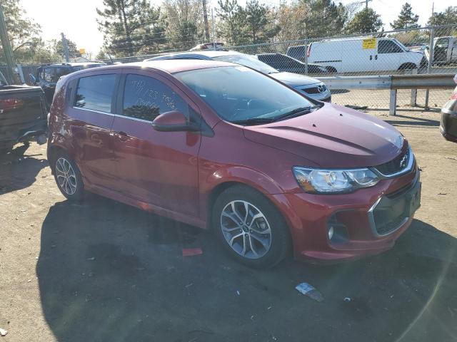 1G1JD6SB4J4121837 | 2018 CHEVROLET SONIC LT