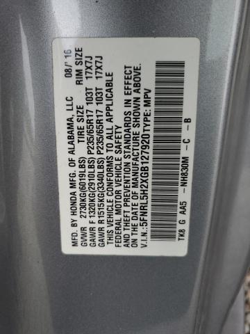 2016 HONDA ODYSSEY LX - 5FNRL5H2XGB127920