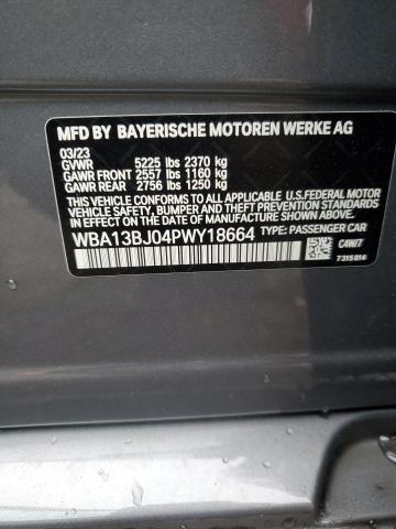 WBA13BJ04PWY18664 | 2023 BMW 530 XI