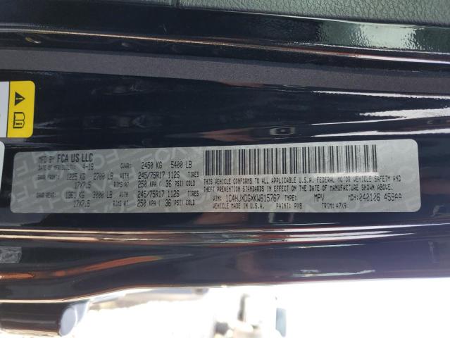 1C4HJXDGXKW615767 Jeep Wrangler Unlimited Sport