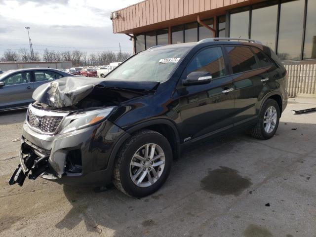 Lot #2378516238 2015 KIA SORENTO LX salvage car