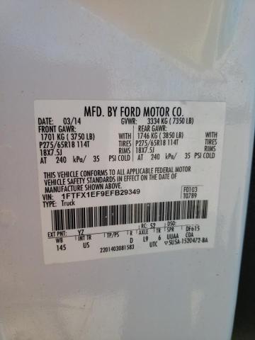 1FTFX1EF9EFB29349 | 2014 FORD F150 SUPER