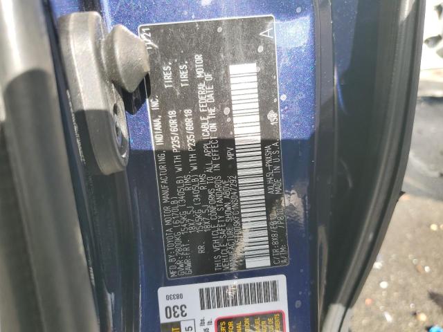 2022 TOYOTA SIENNA XSE - 5TDDSKFC1NS047292