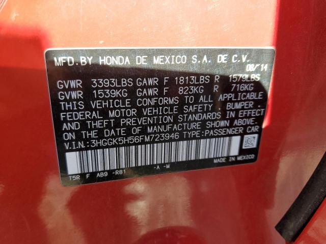 2015 HONDA FIT LX - 3HGGK5H56FM723946