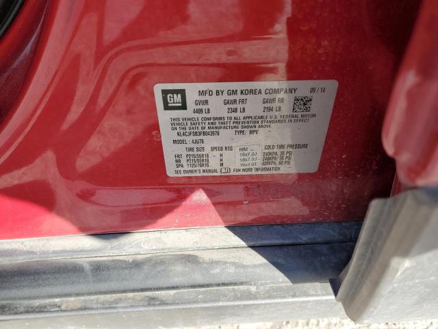 2015 BUICK ENCORE CON - KL4CJFSB3FB043976