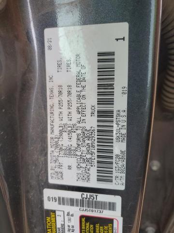 5TFEY5F10MX293567 | 2021 TOYOTA TUNDRA CRE