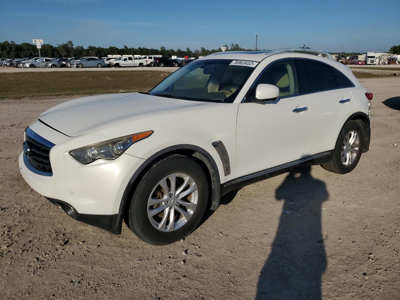 2013 Infiniti Fx37 vin: JN8CS1MU9DM141162