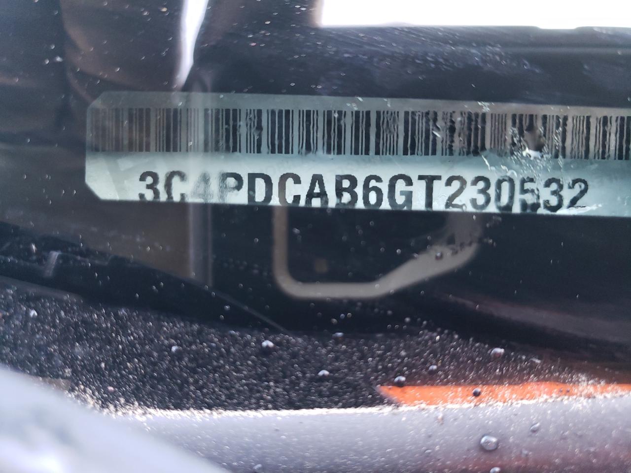 3C4PDCAB6GT230532 2016 Dodge Journey Se